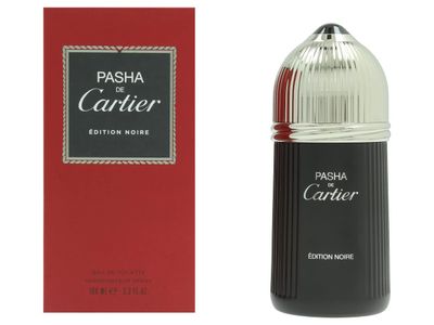 Cartier Pasha de Cartier Edition Noire Eau de Toilette Spray for Men, 3.3 Ounce