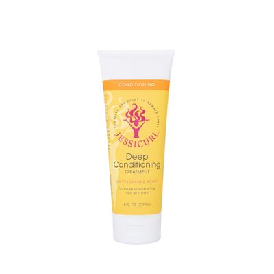 Jessicurl, Deep Conditioning Treatment, No Fragrance Added, 8 Fl oz. Deep Conditioner for Dry Damaged Hair, great Anti Frizz Hair Mask and Leave in Conditioner for Curly Hair