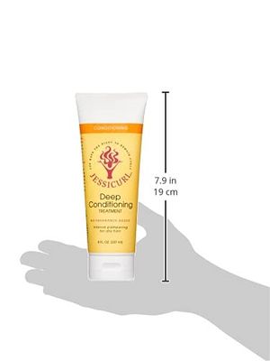 Jessicurl, Deep Conditioning Treatment, No Fragrance Added, 8 Fl oz. Deep Conditioner for Dry Damaged Hair, great Anti Frizz Hair Mask and Leave in Conditioner for Curly Hair