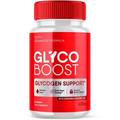 Glyco Boost Glyco Optimizer, Glycoboost Maximum Strength Glycogen Pills, Glyco Boost Advanced Formula Blood Support Supplement Capsules, Glycoboost Natural Ingredients Supplement Pills (60 Capsules)