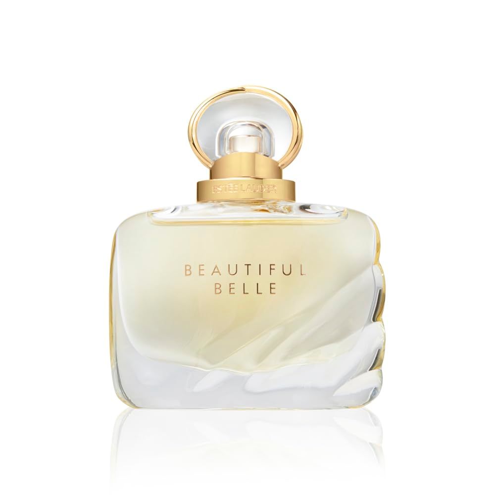 Este Lauder Beautiful Belle Eau de Parfum Spray with Notes of Lychee, Rose Petals Mimosa Women&#39;s Perfume, 1.7 Fl Oz