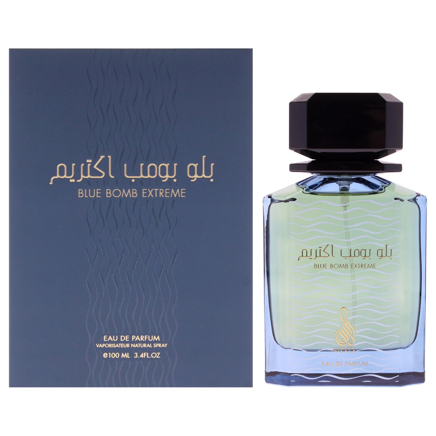 Risala Blue Bomb Extreme for Unisex - 3.4 oz EDP Spray