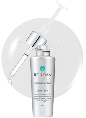 REJURAN Turnover Ampoule, c-PDRN - Original PDRN Anti-Aging Face Serum for Firmness, Radiance, and Youthful Glow. Korean Skin Care, Clinically Developed (1.01 fl oz)