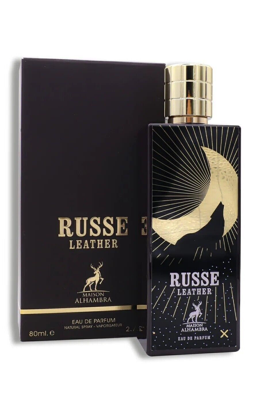 Maison Alhambra Russe Leather for Unisex - 2.6 oz EDP Spray