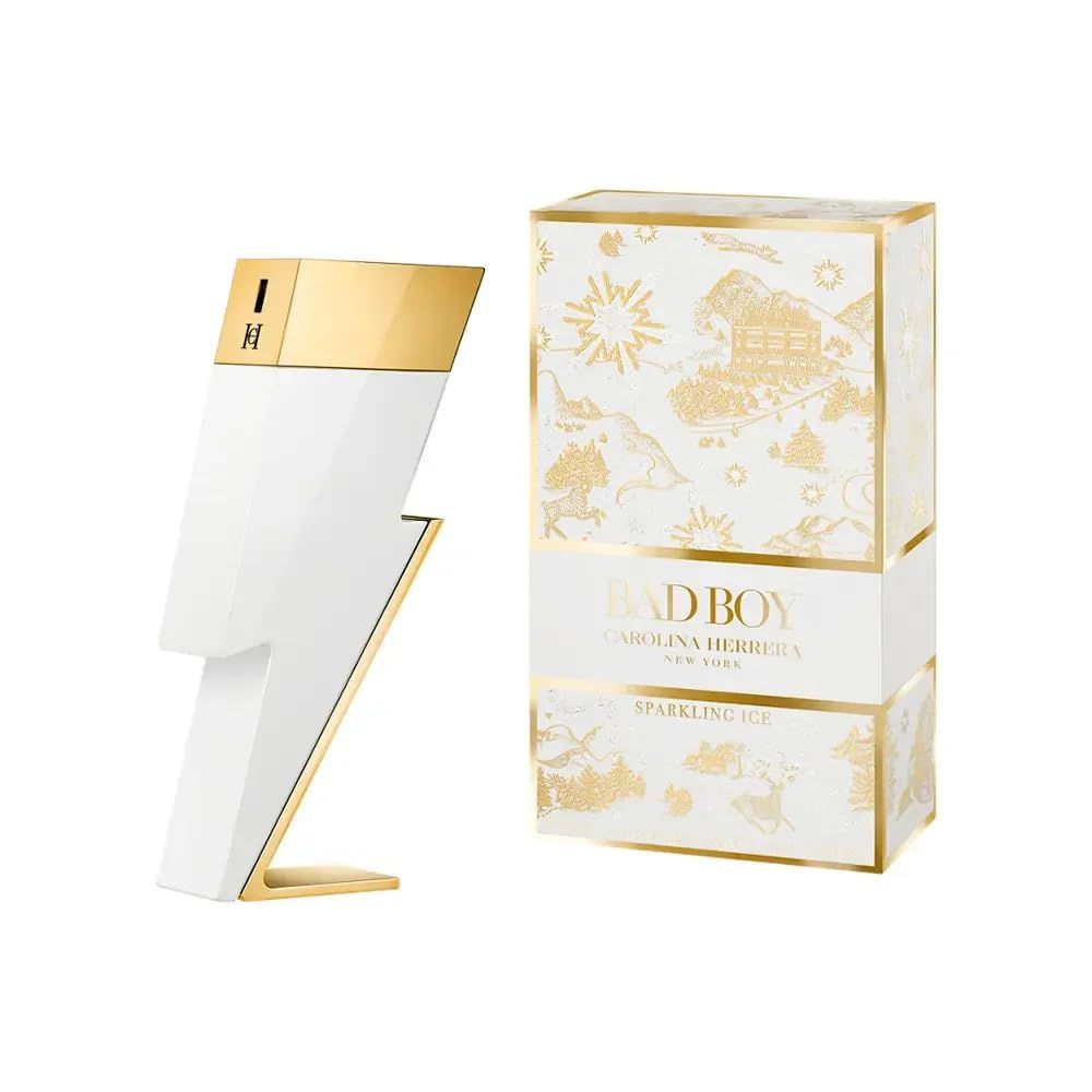 Carolina Herrera Men&#39;s Bad Boy Sparkling Ice Collector&#39;s Edition, 3.4 Ounce