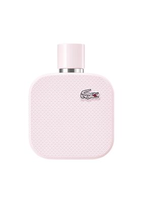 Lacoste L.12.12 Rose Eau de Parfum - Long Lasting Fragrance with notes of Mint, Rose Cedarwood - Floral Fruity - 3.3 fl. oz.