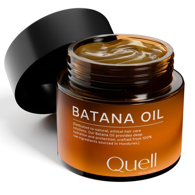 Quell Batana Oil for Skin Hair Dr. Sebi 100ml Raw Honduras Oil Encourages New Growth For All Hair Types