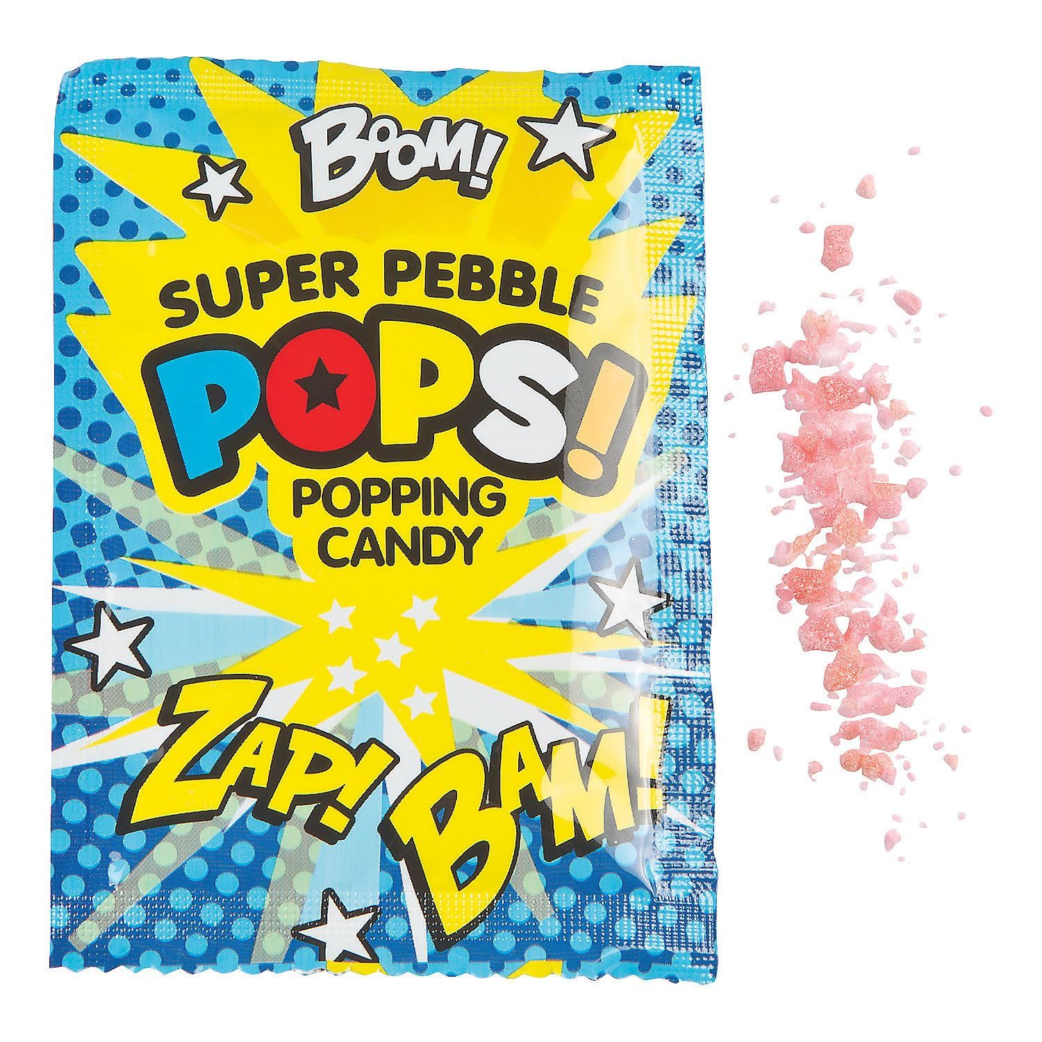 Superhero Popping Candy, Bulk Set of 36 Fun Packs
