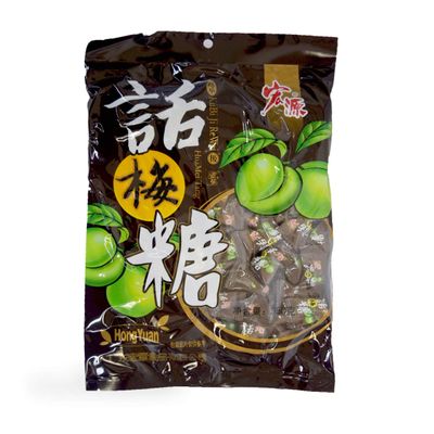 Hongyuan Fruit Candy 350g (Dried Plum Candy, pack of 1)