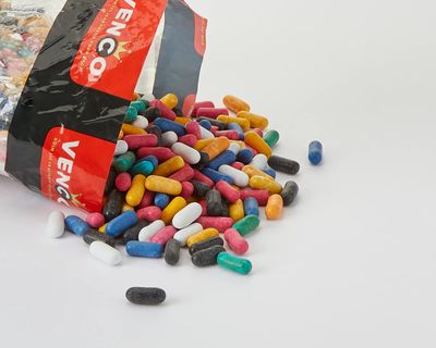 Venco Dutch Small Torpedoes Coloured Kleurendrop Liquorice 1 kg