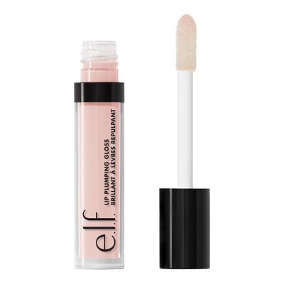e.l.f. Lip Plumping Gloss, High-Shine Sheer Color, Hydrates &amp; Creates Fuller Lips With Vitamin E, Vegan &amp; Cruelty-Free, Pink Paloma, 0.1 Fl Oz
