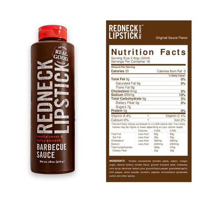 Redneck Lipstick BBQ Sampler, Smoky Sweet &amp; Spicy Smooth, Hot &amp; Spicy Barbecue Sauce and Irresistable Smoky Sweet &amp; Spicy Seasoning, BBQ Trio Pack
