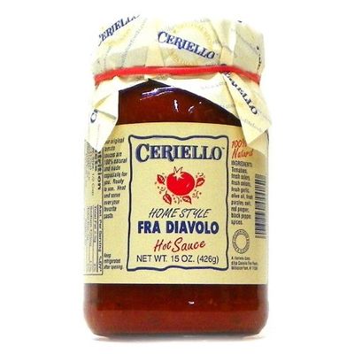 Ceriello Homestyle Fra Diavolo Hot Tomato Sauce - 15 oz (Pack of 4)