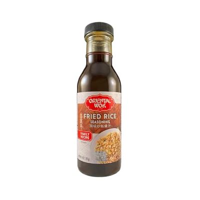 Oriental Wok Gourmet Fried Rice Seasoning, Ideal for Traditional Fried Rice, Shrimp Fried Rice, Chicken Fried Rice, Seasoning Sauce, 14 Oz (1 Pack)