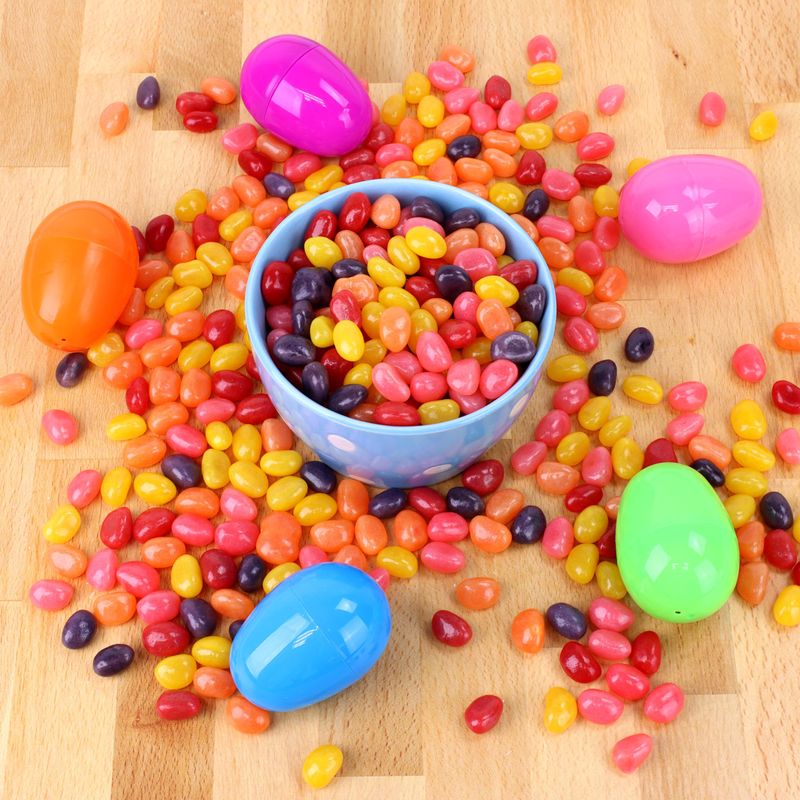 Welch's Jelly Beans, Fruit Flavored Candy, 1.54 Lb Bulk Bag, Easter Basket &amp; Egg Fillers, by Frankford Candy