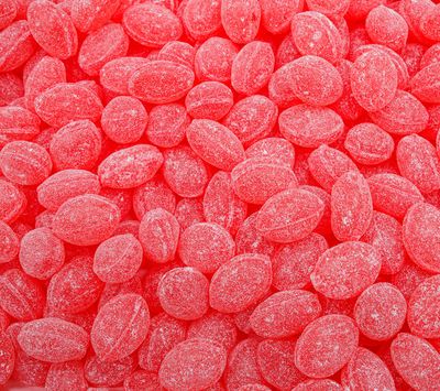 CINNAMON Candy 14 oz - Claeys Old Fashioned Hard Candy, Resealable Bag, Fresh &amp; Delicious, Sanded Candy Drops (65 pieces), Fat &amp; Gluten Free