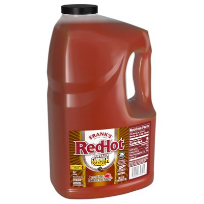 Frank&#39;s RedHot Buffalo Sandwich Sauce, 1 gal - One Gallon Jug of Thick Buffalo Sandwich Hot Sauce, Best for Topping Sandwiches, Burgers and More