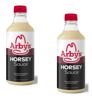 Restaurant Style Horsey Sauce - Pack of 2 - No More Hoarding Sauce Packets - Stock up Today and Enjoy as much as you want - Smiling Sweets - Dunk and Dip