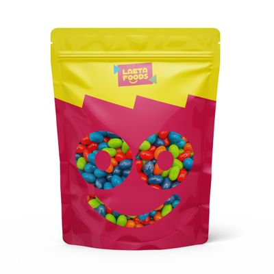 Sour Jelly Beans Easter Candy 2 Pound Bag Assorted Fruit Flavors