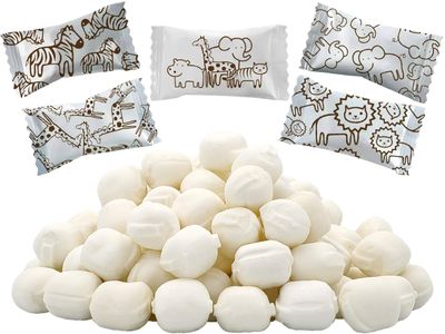 Fruidles Jungle Buttermints, Mint Candies, After Dinner Mints, Butter Mint Candy, Fat-Free, Kosher Certified, Individually Wrapped (55 Pieces)