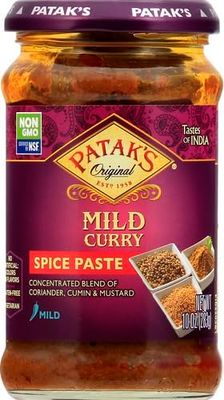 Pataks Mild Curry Paste 10 Oz