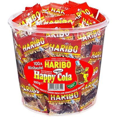 Haribo Happy Cola, 1er Pack (1 x 980 g)