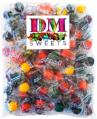 Jawbreakers Hard Candy - 2 lbs of Assorted Sweet Fruit Flavored Individually Wrapped Suckers