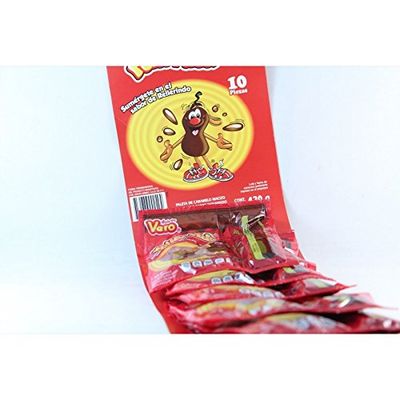 Combo Rellerindo/paleta de tamarindo con chamoy liquido/tamarind lollipop with liquid chamoy/mexican candies/all mexican sweets