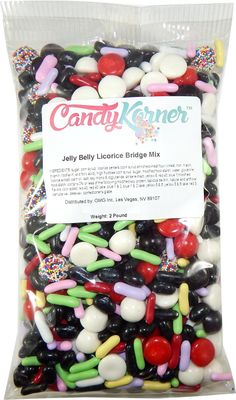 CandyKorner Licorice Bridge Mix 1 Pound (16 OZ)