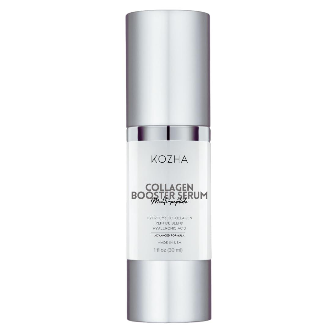 KOZHA Peptide Collagen Serum for Face, Anti-Aging Skin Care, Korean-Inspired Formula