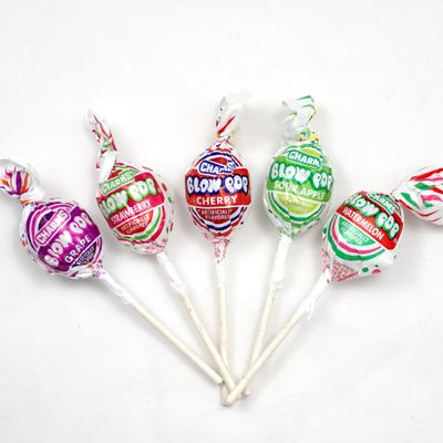 Charms Blow Pops, 3lb Bulk Bag (Approx 68), Assorted Fruit Flavored Bubble Gum Filled Lollipops, Individually Wrapped Bulk Hard Candy, The Hampton Popcorn & Candy Company