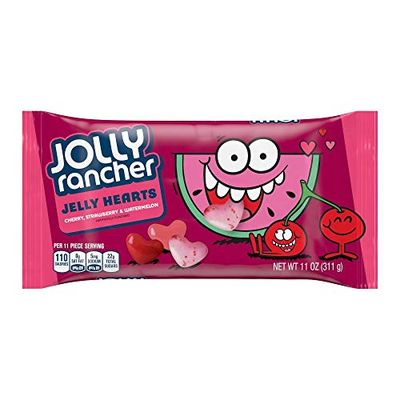 Jolly Rancher Valentine&#39;s Day Jelly Hearts - 11oz (Pack of 2)
