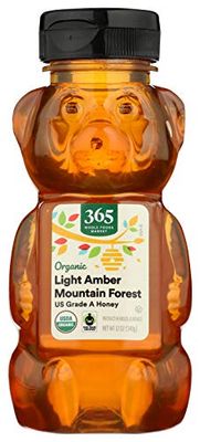 365 by Whole Foods Market, Organic Light Amber Wildflower Honey, 12 Ounce