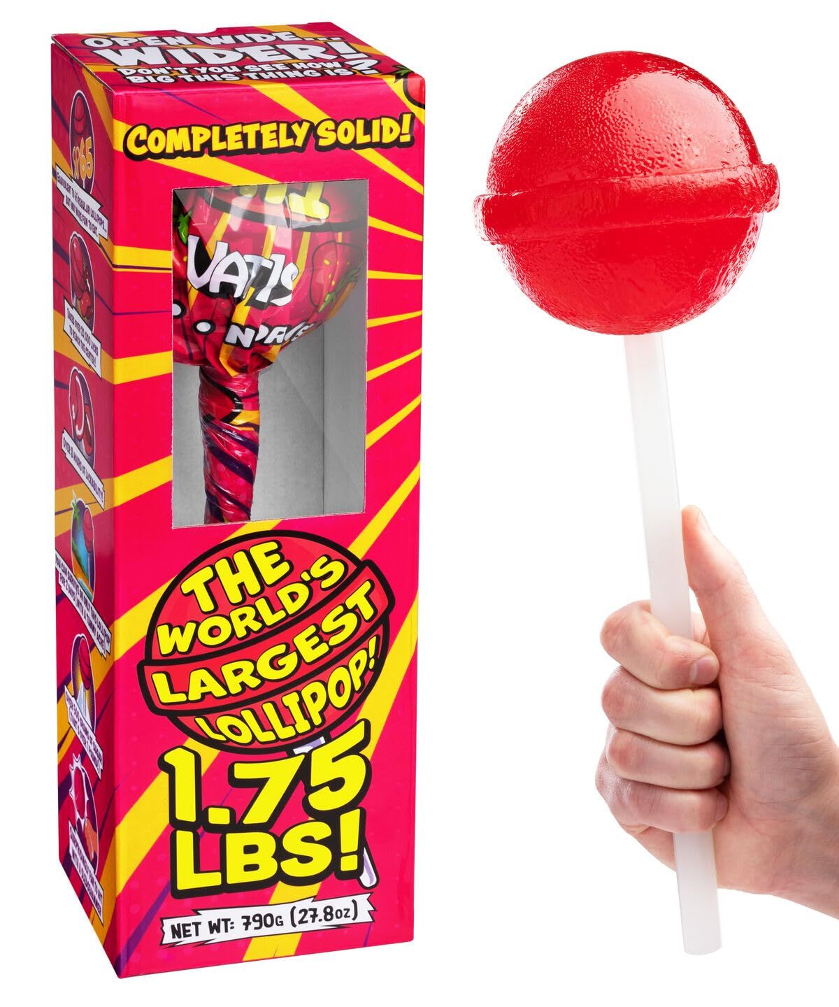 Vat19 - The World&#39;s Largest Lollipop (1.75lbs of Solid Candy!)