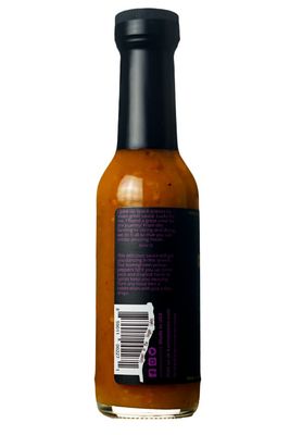 Carnival Hot Sauce Extra Hot With Tropical Citrus Notes Scotch Bonnet, Fatalii, Yellow Moruga Scorpion All Natural, Vegan, Extract Free Made In Finger Lakes, USA 5 fl. oz bottle