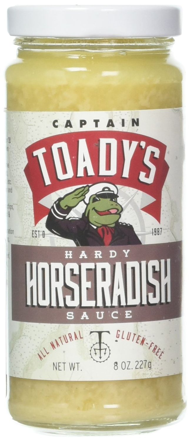 Captain Toady&#39;s Hardy Horseradish Sauce (8 oz.)