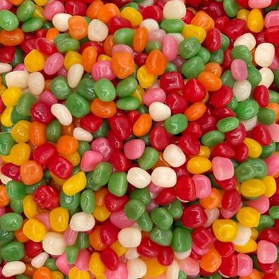 Tiny Jelly Beans 2-Pound Bag Assorted Fruit Flavored Candy Mini Size