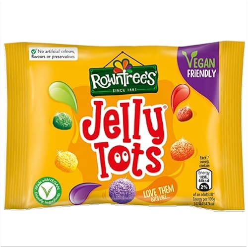 Rowntrees Jelly Tots - Pack of 6