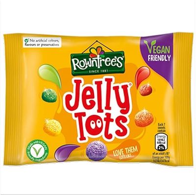 Rowntrees Jelly Tots - Pack of 6