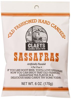 Claey&#39;s Sassafras Drops, 6-Ounce Packages (Pack of 12)