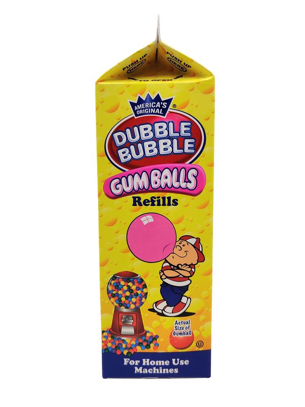 Dubble Bubble Gumballs, 20oz Carton (1)