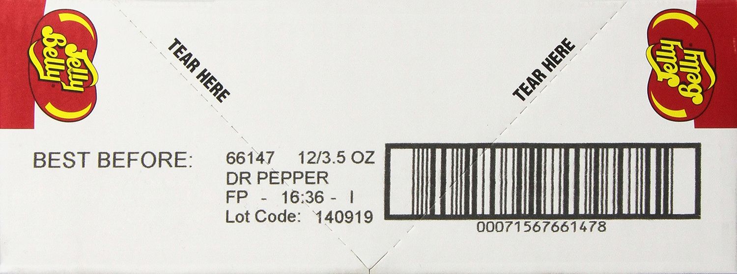 Jelly Belly Dr Pepper Jelly Beans, 3.5-oz, 12 Pack