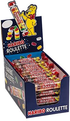 Haribo Roulette, 7/8-Ounce Rolls (Pack of 50)