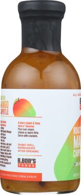 Bronco Bob's Roasted Mango Chipotle Sauce, Fat Free, 15.5 Ounces (Pack Of 6)