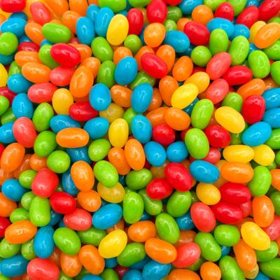 Jelly Beans Candy 3-Pound Pack Assorted Fruit Flavors, Mini Size