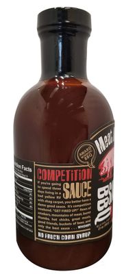 Meat Mitch WHOMP! BBQ Sauce, 21.0 Ounce Kansas City Gourmet Competition Barbecue Sauce