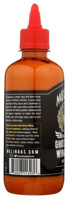 Melindas Creamy Style Ghost Pepper Wing Sauce, 12 Ounces (Pack Of 6)