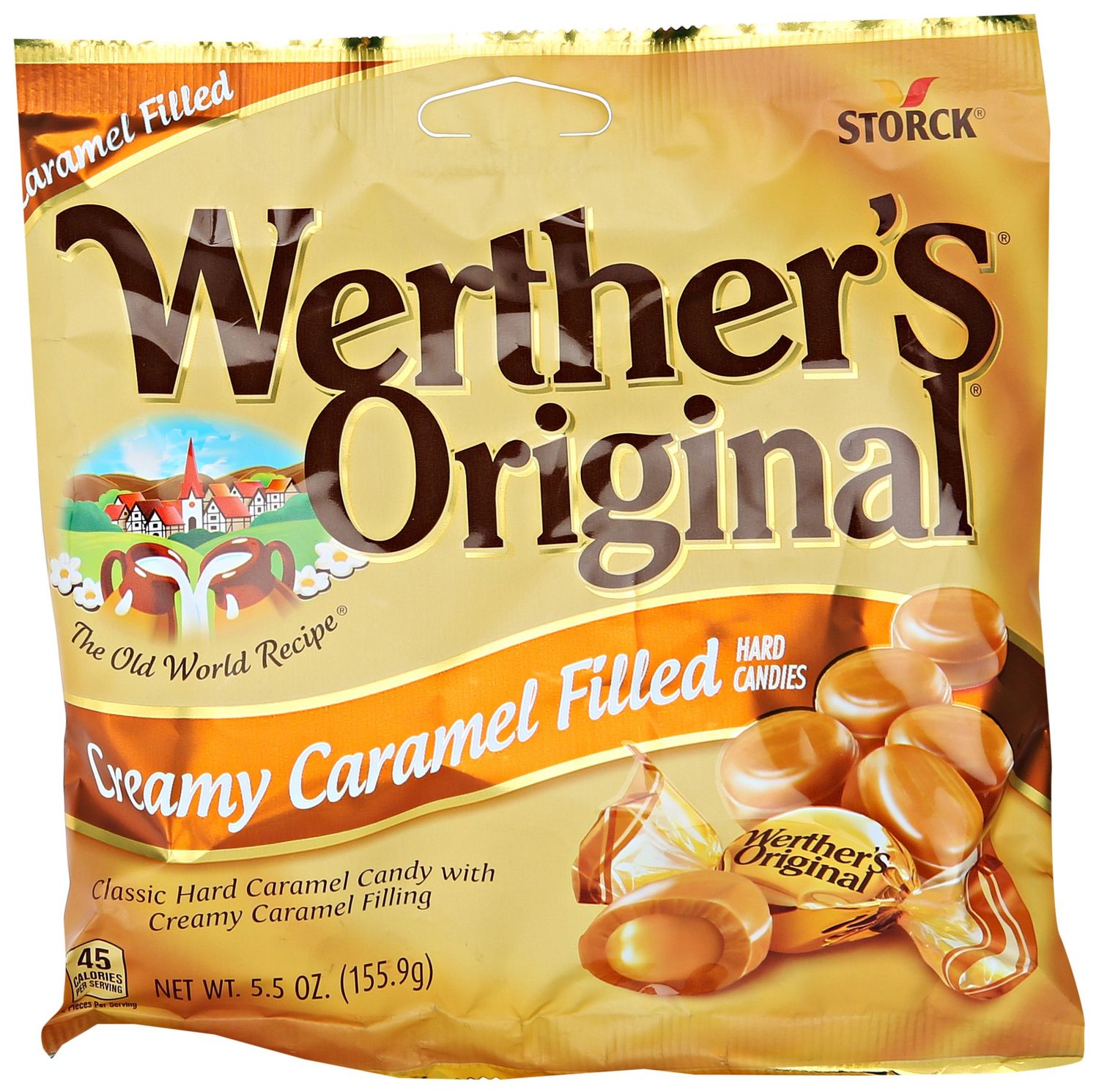 Werther&#39;s Creamy Caramel Hard Candies, 5.5 oz