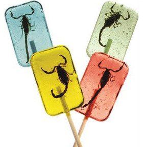Scorpion Lollipop (4 Count) Apple, Bannana, Blueberry, Strawberry