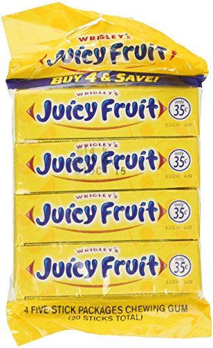 Wrigley&#39;s Juicy Fruit 4PK